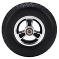 thumbnail image 1 of Wheelchair Wheel Replacement Solid PU Reinforced Aluminum Alloy Hub Walker Accessories 193mm 26s, 1 of 5