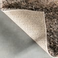 thumbnail image 5 of Well Woven Kaidee Grey Abstract Stripes Geometric Thick Soft Plush Shag Area Rug 5x7 (5'3" x 7'3"), 5 of 8