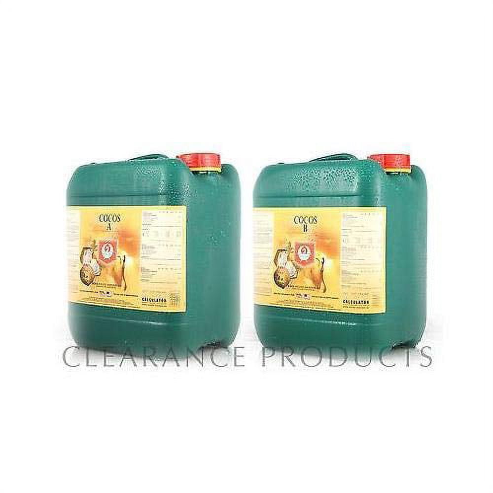 Canna CA1280 5 L Coco Part A & B-Veg & Bloom Nutrient-Developed for Run to Waste Growth, Green