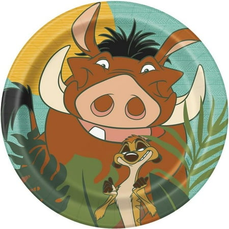 The Lion King 7 in. Paper Dessert Plates - 8 Per Pack