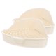 thumbnail image 1 of 2 piezas de orinal de entrenamiento para conejos, jaula para conejos, inodoro para mascotas, jaula para hámster, caja de arena, 1 of 6