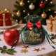 thumbnail image 5 of Bolsa De Tela Para Manzanas Bolsa navideña de terciopelo con cordón ajustable, 15 x 12 x 12 cm, ideal para regalos navideños (1 unidad) Rkxzt, 5 of 8