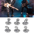 thumbnail image 1 of 3 Left 3 Right Acoustic Electric Guitar String Tuning Pegs Machine Head Set For Acoustic Electric Guitar, 1 of 8