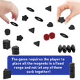 thumbnail image 4 of Juego de ajedrez magnético Rytopt 2024 con piedras para niños y adultos, 4 of 6