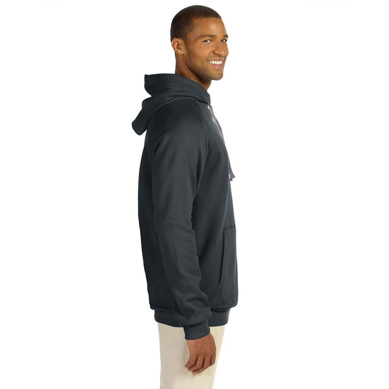 Hanes Men s and Big Men s Nano Premium Soft Lightweight Fleece Pullover Hoodie Up to Size 3XL Walmart