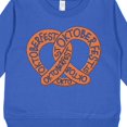 thumbnail image 3 of Inktastic Oktoberfest Pretzel Toddler Sweatshirt, 3 of 4