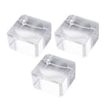 thumbnail image 1 of Shisuyan 3PCS Crystal Ball Display Stand Clear Round Ball Storage Holder Crystal Ball Base Stand with Camber Concave Elegant Crystal Ball Rack for Home Office, 1 of 8