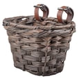 thumbnail image 4 of Colaxi Panier de Vélo Panier de Rangement Panier Tissé Détachable avec 2 Sangles Panier de Guidon avant Panier pour Garçons Filles Cyclisme Brun Foncé, 4 of 8