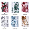 thumbnail image 4 of Bearachild Paquete de 34 bolas de Navidad, juego de atmósferas de fiesta, colgante de Navidad, pared reutilizable de plástico, decoración de fondo para Kits de decoración para fiestas Oro blanco Bearachild HA065282-06, 4 of 6