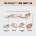thumbnail image 2 of Kitsch Alligator Clips for Hair - Clips for Styling Sectioning, Hair Tools, 3 Pcs (Pink), 2 of 6