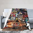 thumbnail image 2 of Karol Music G Blanket Plush Throw Blanket All Season Flannel Blanket for Couch Bedding Living Room Decor 40"X30", 2 of 6