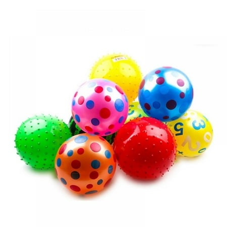 Inflatable ball 6PCS Inflatable Ball High Bounce Water Toy Colorful Ball for Outdoor Beach Swimming Pool Party for Kids Children