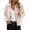 Beige, variant on Womens Fall Jacket Lapel Long Sleeve Lined Solid Color Outerwear Casual Zip Up Vintage Tops with Pockets