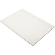 Leather Desk Pad With Cover- Desk Organizer Set - Leather Office Desk Pad Mat Accessories - Office Gifts - Office Organizer (White)