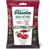 Ricola Dual Action Swiss Cherry Cough Suppressant & Oral Anesthetic Throat Drops 19 Drops, Fights Coughs Naturally, Soothes Throats