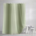 thumbnail image 3 of Sage Green Ombre Shower Curtains for Bathroom, Farmhouse Green Gradient Modern Art Waterproof Fabric Shower Curtain, Decorative Bathroom Curtain for Bathtub, 36"x72" , No Hooks Included, 3 of 9