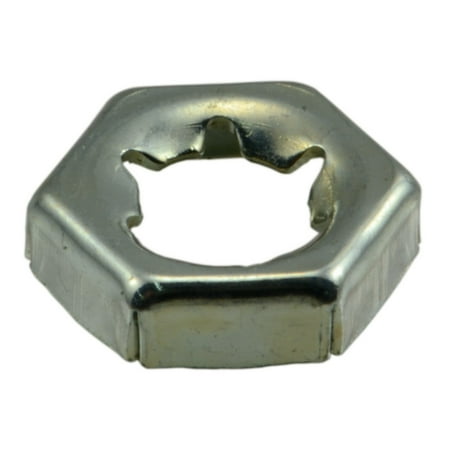 

1/4 -20 Steel Coarse Thread Hex Speed Nuts (20 pcs.)