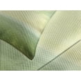 thumbnail image 4 of Ambesonne Caribbean Quilted Bedspread Set 3 Pcs, Palm Tree Rocky Shore, King Size, Almond Green Pale Yellow, 4 of 5