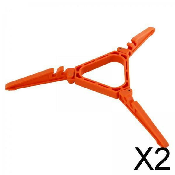 DYNWAVECA 2x Gas Canister Stand, Camping Gas Folding Stoves Canister Stand Tripod Camping Canister Stand for Outdoor Camping Picnic