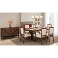 thumbnail image 2 of Jofran Fairview Transitional Solid Wood Upholstered Side Chair (Set of 2), 2 of 6