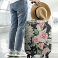 thumbnail image 2 of Pioneer Flower Floral Print Pattern Luggage Cover Fashion Suitcase Cover Baggage Covers Fit 25-28 Inch Luggage (Go Travel), 2 of 5