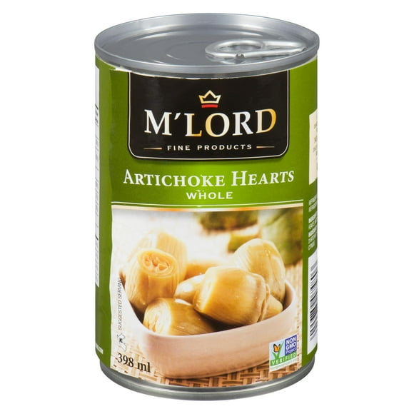 Couers d'artichaut entiers de M'Lord 398 ml