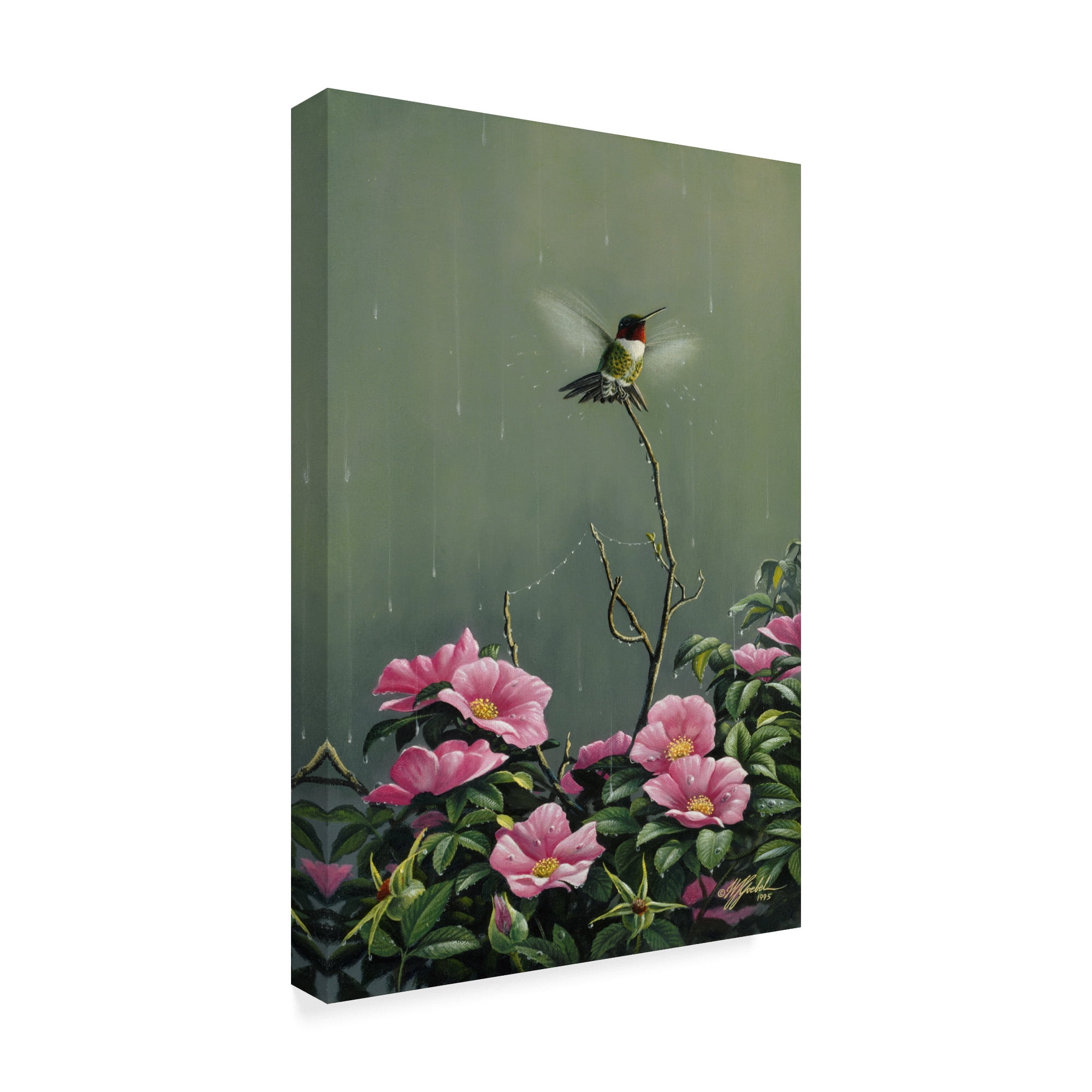 Trademark Fine Art 'Rain Dance' Canvas Art by Wilhelm Goebel