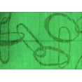 thumbnail image 1 of Ahgly Company Indoor Rectangle Oriental Green Industrial Area Rugs, 4' x 6', 1 of 4