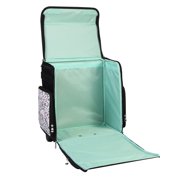 Collapsible Rolling Scrapbook Featherweight Case, Pill Print