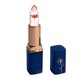 thumbnail image 2 of Lip Gloss Bálsamo labial hidratante sin plástico Tubo azul oscuro transparente Bálsamo labial de flores secas Jalea de hojas de oro Color cambiante (Buy 2 get 1 free), 2 of 7