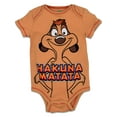 thumbnail image 5 of Disney Lion King Baby Boy or Girl 5-Pack One Piece Bodysuits Tan Yellow Red Multi, 5 of 7