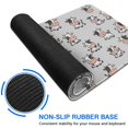 thumbnail image 6 of Long Mouse Pads for Desk,Gray Cow Expression Pattern Desk Mats on Top Of Desks, Desk Mouse Pad Extra Large with 3mm Non-Slip Base and Stitched Edge for Gaming,Office,Work,Home 31.5"x11.8", 6 of 6