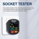 thumbnail image 5 of 30-250V Portable Digital Socket Tester Detector RCD Voltage Tester Ground Polarity Phase Check Tool with Color Display, 5 of 5