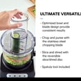 thumbnail image 3 of Braun FP3101BK Easy Prep 8-cup Food Processor, Black, 3 of 5