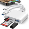 thumbnail image 1 of Lector de tarjetas SD BKYMPR 3 en 1 para iPhone iPad Mac con USB-C, 1 of 7