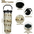 thumbnail image 3 of 30 oz Horse Tumbler With Handle and Straw, 30oz Horse Flip Straw Tumbler Insulated Coffee Travel Mugs Cup Water Bottle Horse Gifts for Horse Lovers Women Girls, 3 of 6