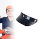 thumbnail image 2 of Visera para casco de motocicleta con 3 broches y protección solar Negro, 2 of 7
