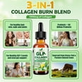 thumbnail image 3 of Vita PLynxera Liquid Collagen for Women,Bovine Collagen Peptides w.60 Billion CFU Probiotic & Prebiotic for Skin Hair Nails & Gut Digestive Wellness, Easy-Absorb Collagen Burn Drops, 3 of 8