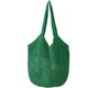 thumbnail image 1 of Bolso de paja tejido hueco de gran capacidad, bolso de mano elegante de un solo hombro para viajes, playa y compras., 1 of 8