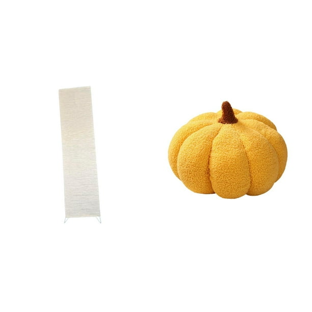 Pantalla de lámpara de pie con forma de calabaza, cojín decorativo para sofá de sala de estar, cubierta de luz para lámpara de pie de Halloween para c