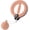Pink Digital Pattern, variant on Infinity Hoop for Arms and Shoulder Exercise Equipment, Smart Flabby Arm Exerciser with Digital Tracker, 1.21lbs PC Hand-Crank Forearm Workout for Upper Body Toning