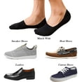 thumbnail image 5 of 6Pairs Mens Invisible No Show Socks Loafer Sneakers Non Slip Low Cut Casual Cotton Socks, 5 of 8