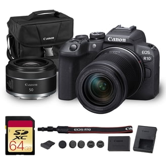 Canon EOS 7D DSLR Camera with 18-135mm Kit (3814B016) + EF 50mm