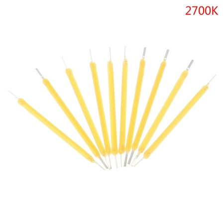 

JETTINGBUY 10Pcs Bulb Filament Lamp Parts LED Light Accessories Diode For Repair LED bulb