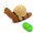 Brown, variant on Tigozz Realistic RC Snail Remote Control Animal Toy with Glowing Eyes, 2-Button Infrared Controller, Brown Tabletop Toy, Batteries Included, Ages 6+