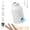 White, variant on Mini Portable Air Pump for Inflatables,With 5 Nozzles and Camping LED Light,Quick Inflation&Deflation Mini Electric Air Pump,Auto Shut-Off Air Pump for Air Mattresses,Air Bed,Swim Rings,Pool Floats