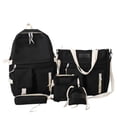 thumbnail image 3 of Uobin School Backpack 5 Pieces, Oxford Fabric Backpack for Women Stylish School College Bookbag Lightweight Durable Travel Daypack with Multiple Pockets, Backpack for School, 3 of 3