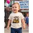 thumbnail image 5 of BemeyourBBs Toddler Baby Boy Girl Back to School T Shirts Kids Kindergarten Outfits 1 2 3 4 5 6 Years Little Boy Girl Short Sleeve Goose Raccoon Print Casual Summer Pullover Tee Shirt Tops, 5 of 9