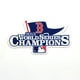 Boston Red Sox 2013 Champions du Monde de la Série 12" Logo en Acier Signe – image 1 sur 1