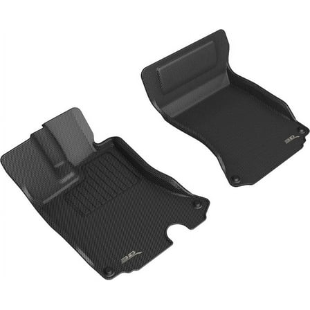 3D MAXpider KAGU Floor Mat (BLACK) compatible with FERRARI PORTOFINO M 2021-2024 - Front Row